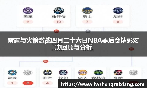 雷霆与火箭激战四月二十六日NBA季后赛精彩对决回顾与分析
