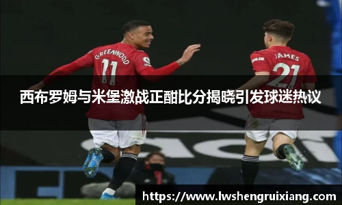 6t体育：西布罗姆与米堡激战正酣比分揭晓引发球迷热议